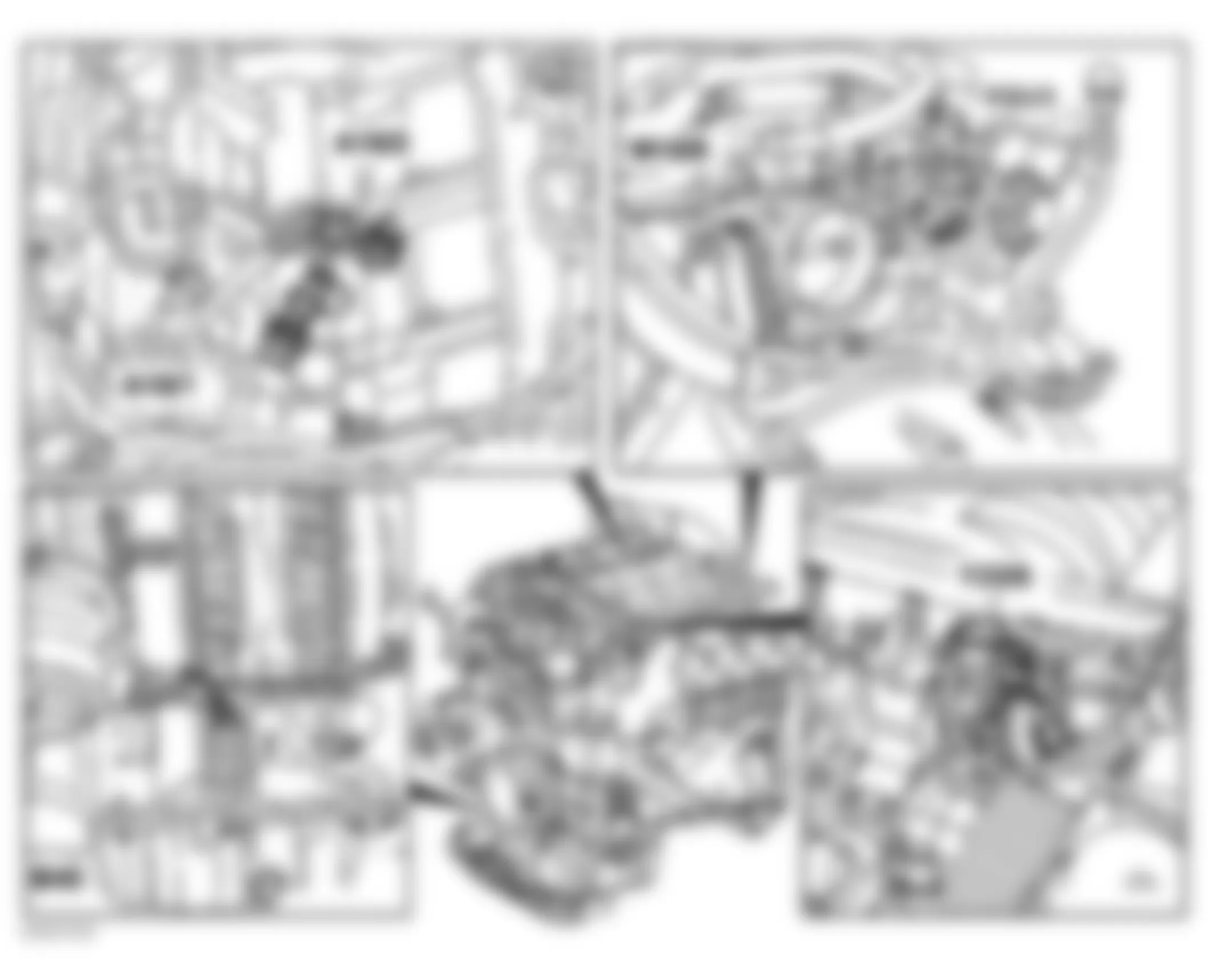 Mercedes-Benz S350 2006 - Component Locations - Engine Components (2 Of 2) (Engine 112)