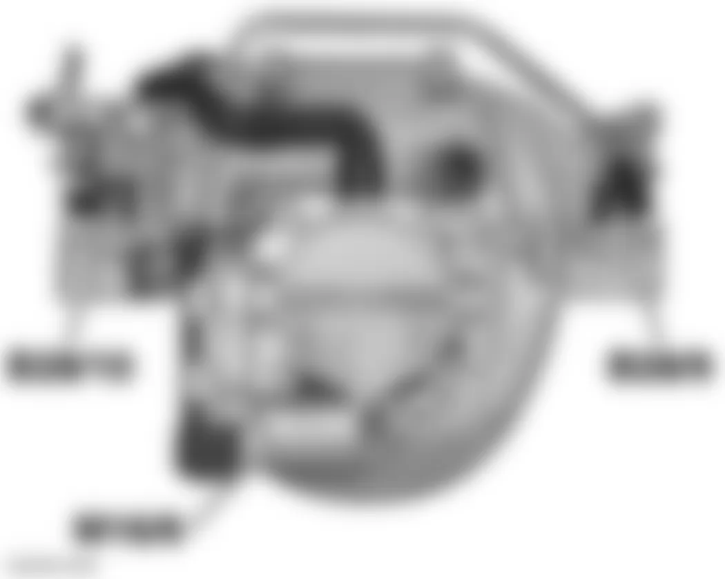 Mercedes-Benz SLK350 2006 - Component Locations - Throttle Body