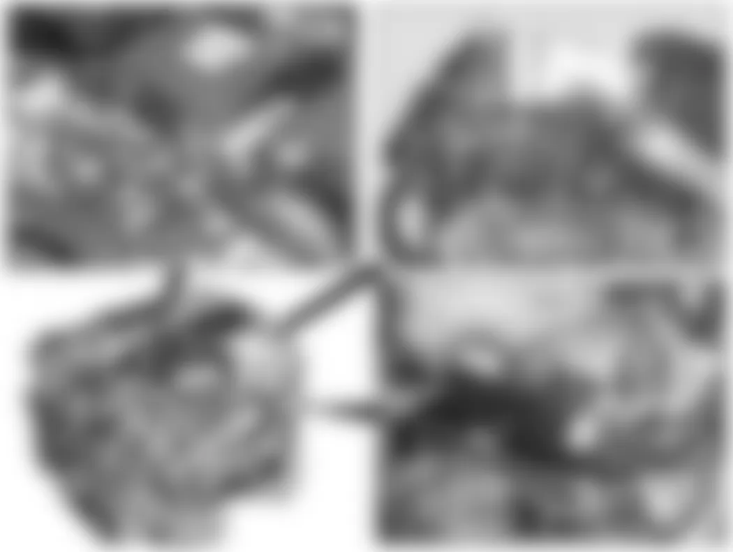 Mercedes-Benz CL550 2007 - Component Locations - Top & Left Side Of Engine (V12)