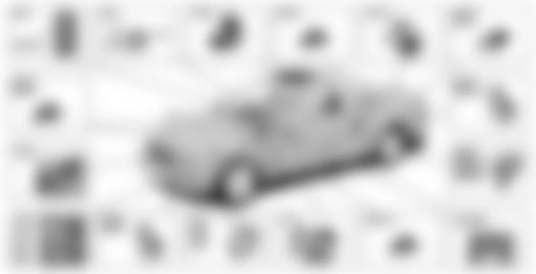 Mercedes-Benz CL600 2007 - Component Locations - Vehicle Overview