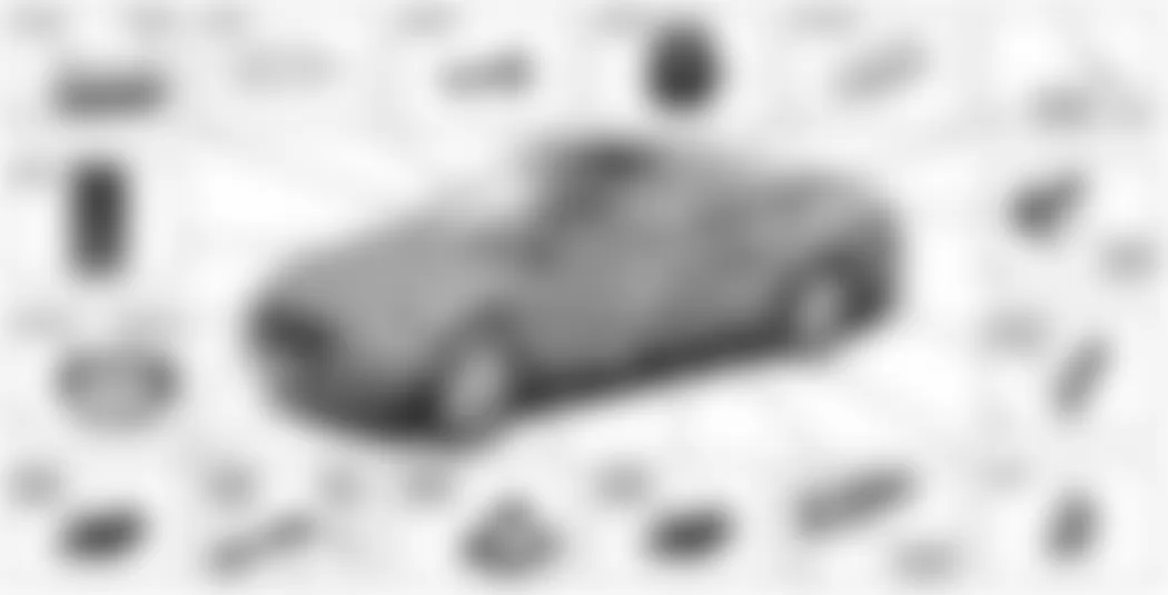 Mercedes-Benz CL600 2007 - Component Locations - Vehicle Overview