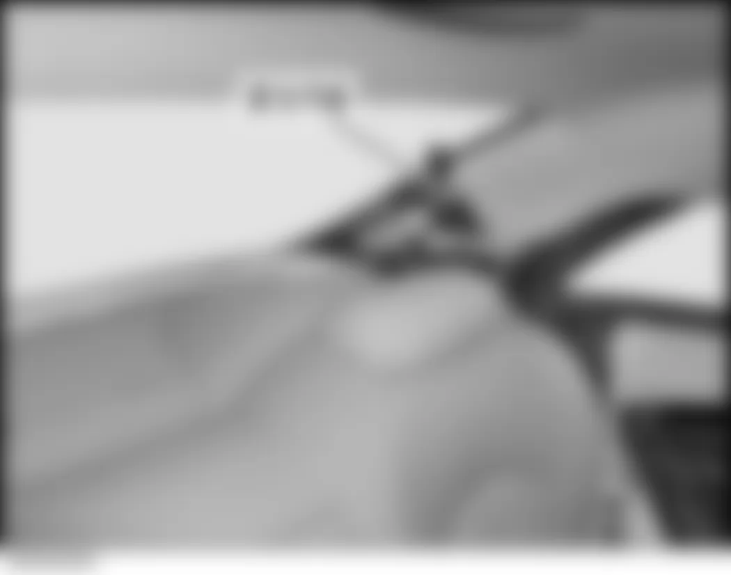 Mercedes-Benz CLK350 2007 - Component Locations - Left C Pillar