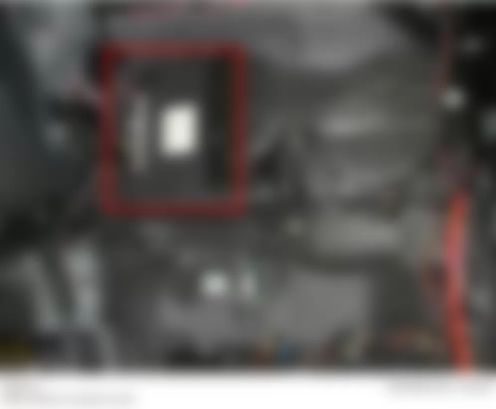 Mercedes-Benz S550 2007 - Component Locations -  Identifying ACC Control Unit