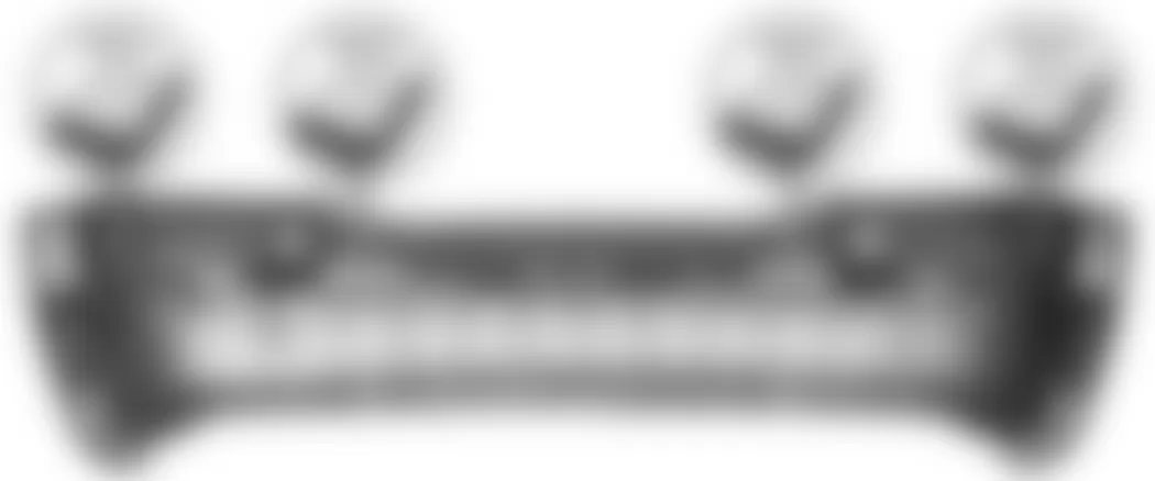 Mercedes-Benz CL550 2008 - Component Locations -  Rear Bumper