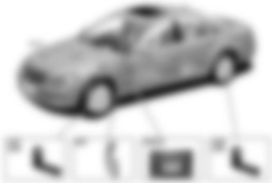 Mercedes-Benz CL550 2008 - Component Locations -  Vehicle Overview