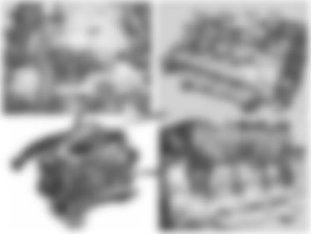 Mercedes-Benz CL550 2008 - Component Locations -  Top & Left Side Of Engine (V8)