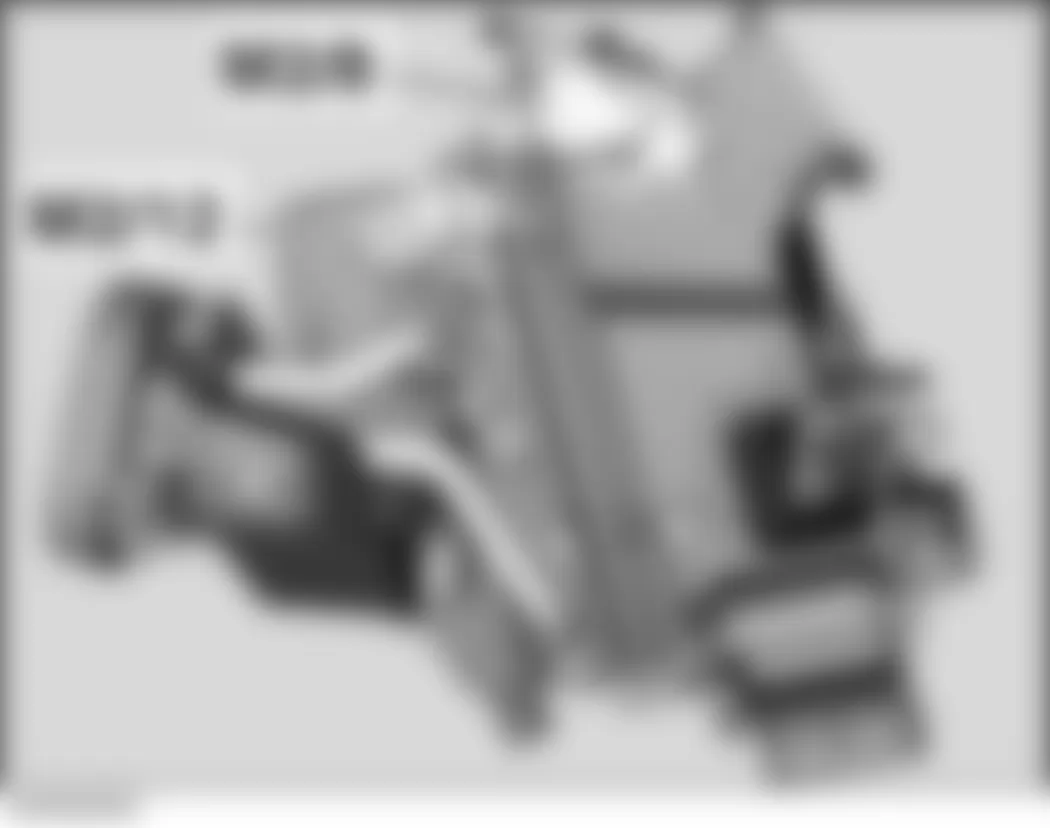 Mercedes-Benz E550 2008 - Component Locations -  Under Center Of Dash