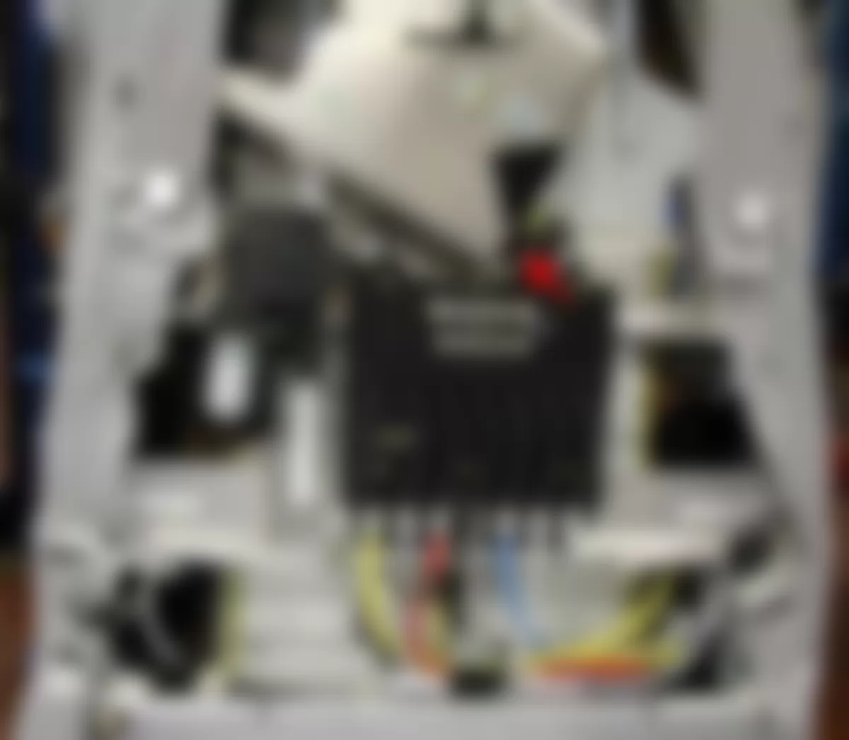 Mercedes-Benz SL600 2008 - Component Locations - Drivers Seat Back (Passengers Similar)