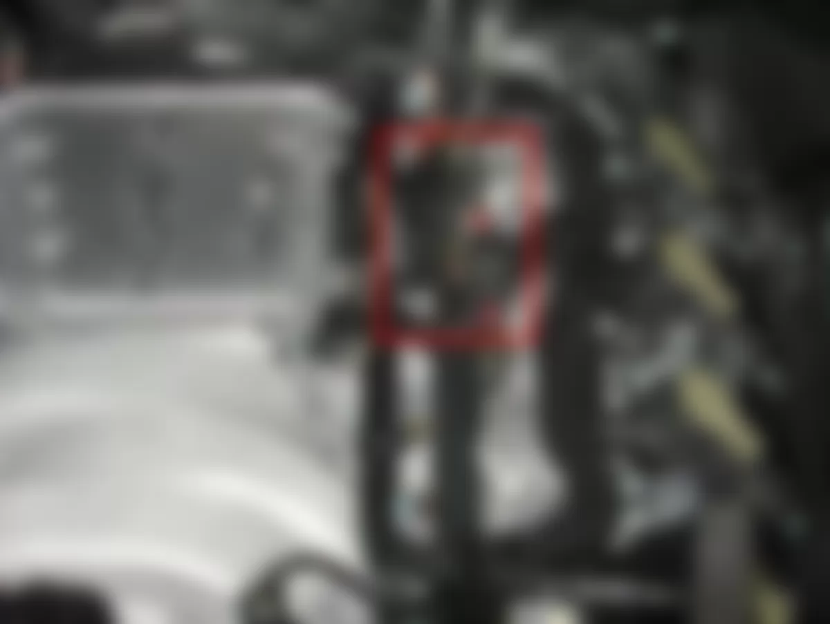 Mercedes-Benz SL65 2008 - Component Locations -  Top Left Side Of Engine (V8)