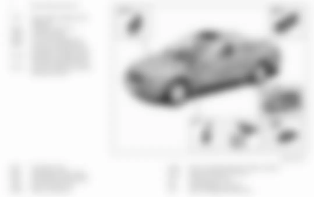 Mercedes-Benz S550 2009 - Component Locations -  Identifying Rear A/C Components