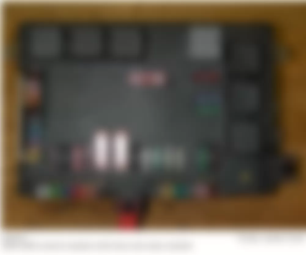 Mercedes-Benz S65 2009 - Component Locations -  Rear SAM Control Module