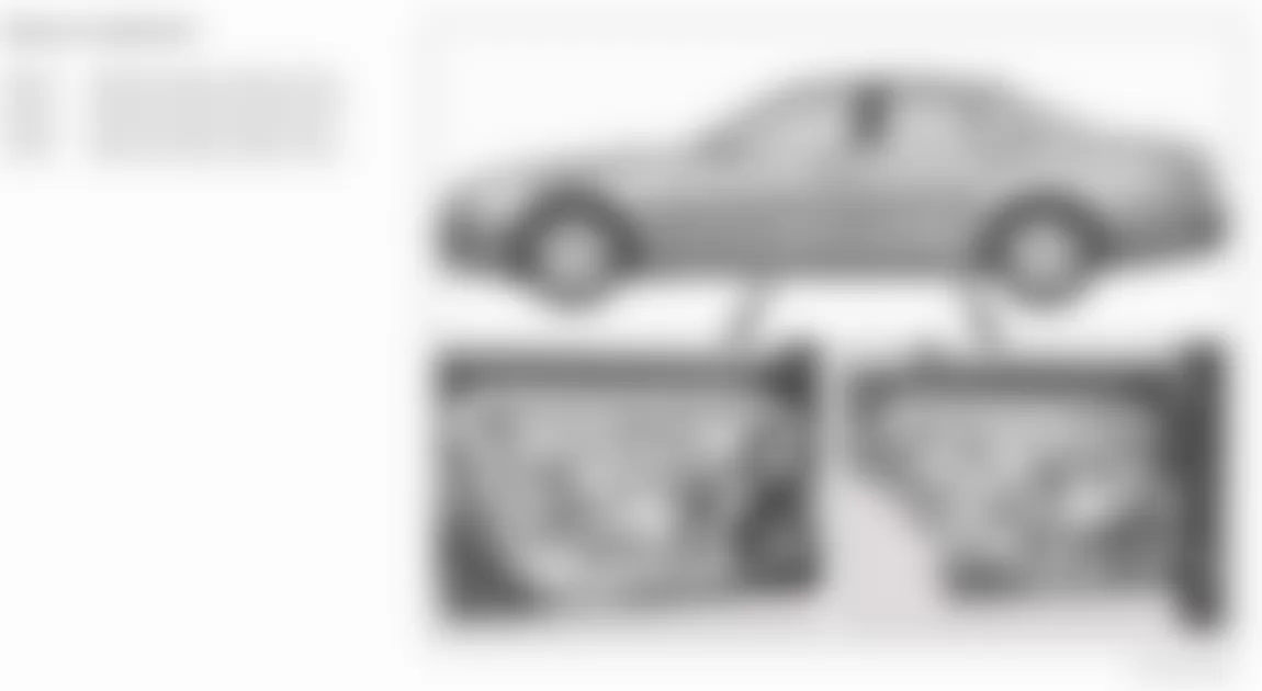 Mercedes-Benz S65 2009 - Component Locations -  Overview Of Power Window Motors