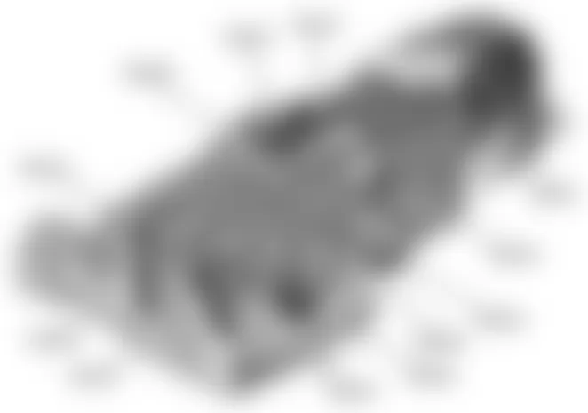 Mercedes-Benz SL600 2009 - Component Locations -  HVAC Unit