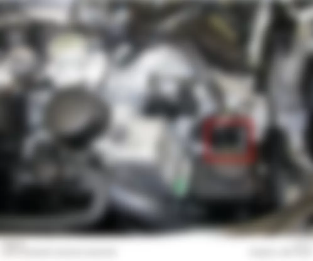 Mercedes-Benz C63 2010 - Component Locations -  Left Front Of Engine