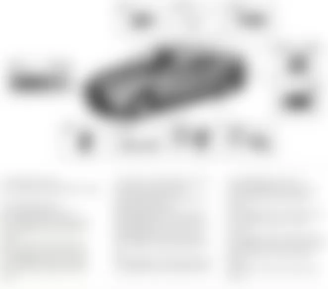 Mercedes-Benz CLS550 2010 - Component Locations -  Vehicle Overview