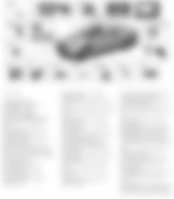 Mercedes-Benz CLS550 2010 - Component Locations -  Vehicle Overview