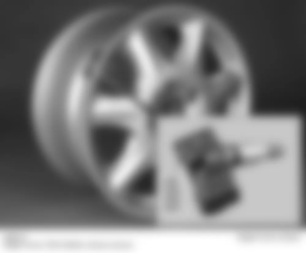 Mercedes-Benz CLS550 2010 - Component Locations -  Front Wheel