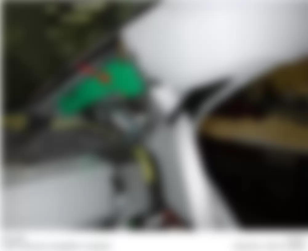 Mercedes-Benz E350 2010 - Component Locations -  Left C Pillar (Right Similar)