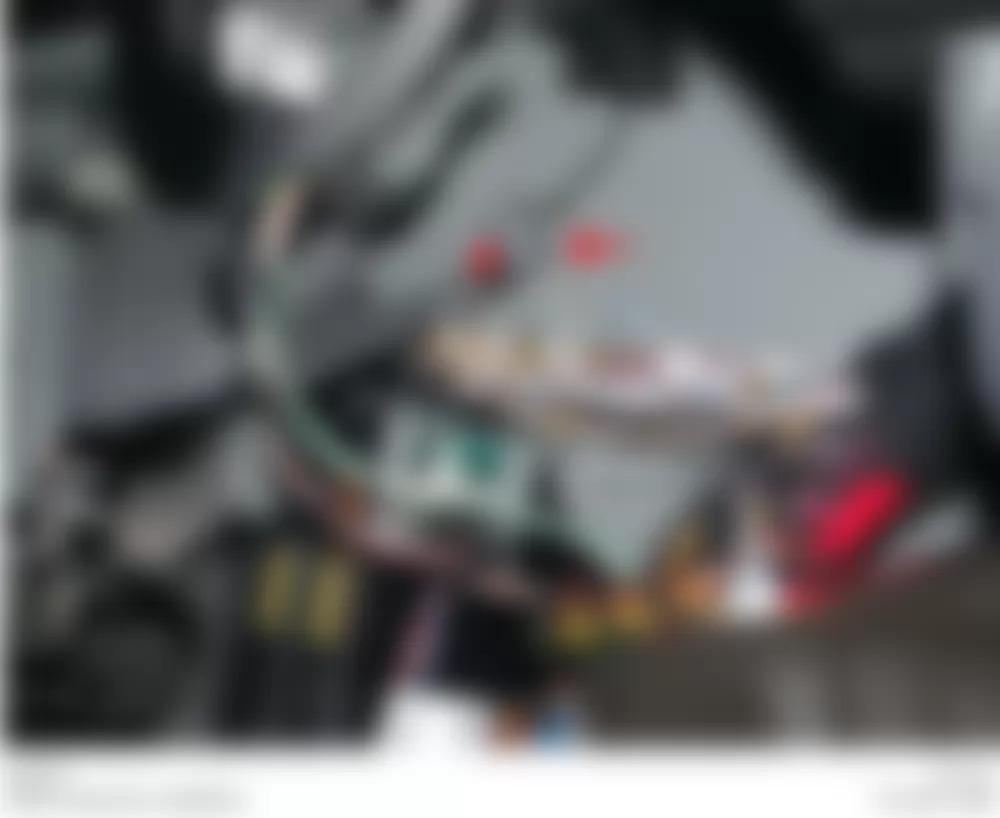 Mercedes-Benz E63 2010 - Component Locations -  Left Side Of Trunk