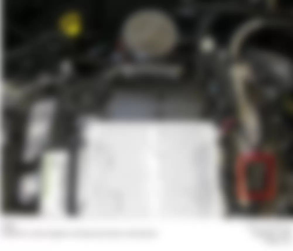 Mercedes-Benz GLK350 2010 - Component Locations -  Left Side Engine