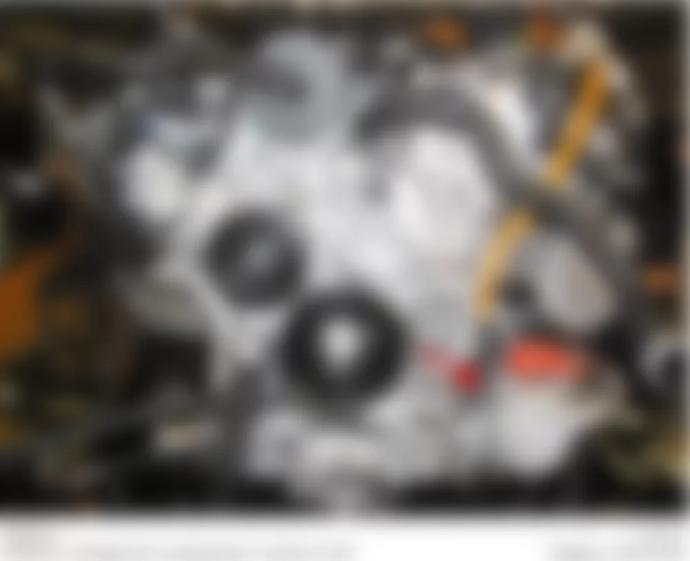 Mercedes-Benz ML350 2010 - Component Locations -  Front Of Engine (Hybrid)