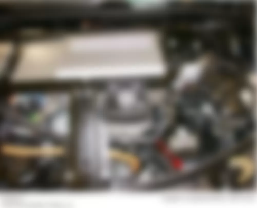 Mercedes-Benz ML350 2010 - Component Locations -  Left Front Of Engine Compartment (Hybrid)