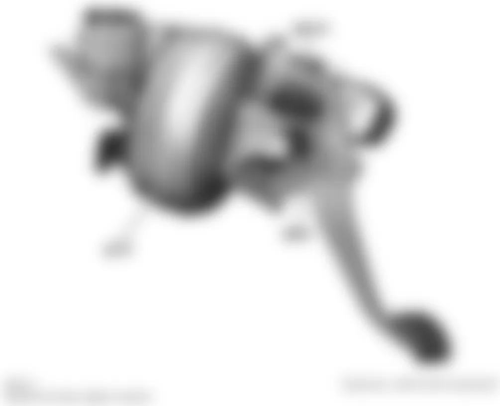 Mercedes-Benz ML350 4Matic 2010 - Component Locations -  Left Front Footwell (Hybrid)