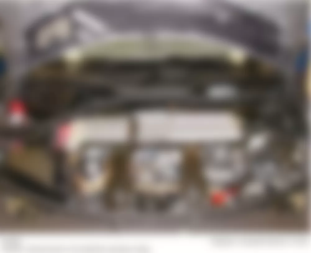 Mercedes-Benz ML350 4Matic 2010 - Component Locations -  Engine Compartment (Hybrid)