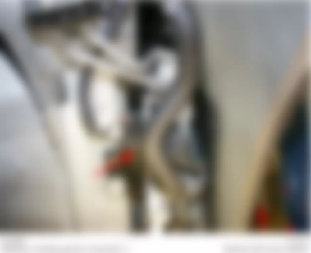 Mercedes-Benz ML350 4Matic 2010 - Component Locations -  Behind Left Front Fender (Hybrid)