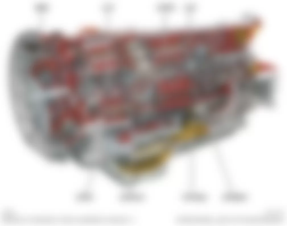 Mercedes-Benz ML350 BlueTEC 2010 - Component Locations -  Transmission (Hybrid)