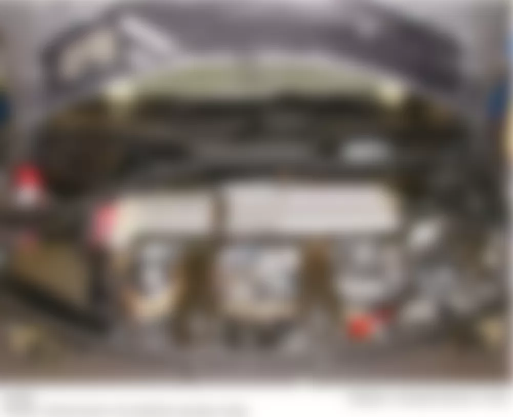 Mercedes-Benz ML450 4Matic 2010 - Component Locations -  Engine Compartment (Hybrid)