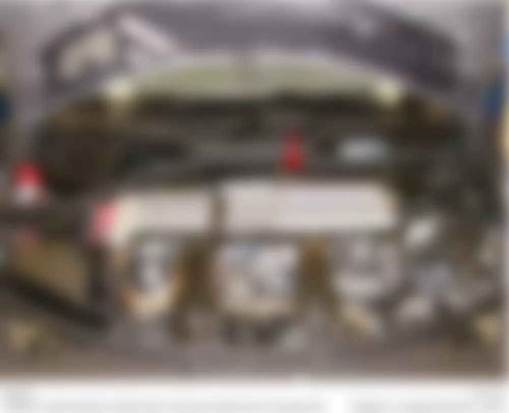 Mercedes-Benz ML450 4Matic 2010 - Component Locations -  Rear Of Engine Compartment (Hybrid)