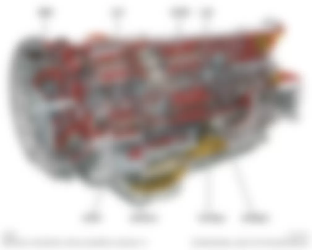 Mercedes-Benz ML550 2010 - Component Locations -  Transmission (Hybrid)