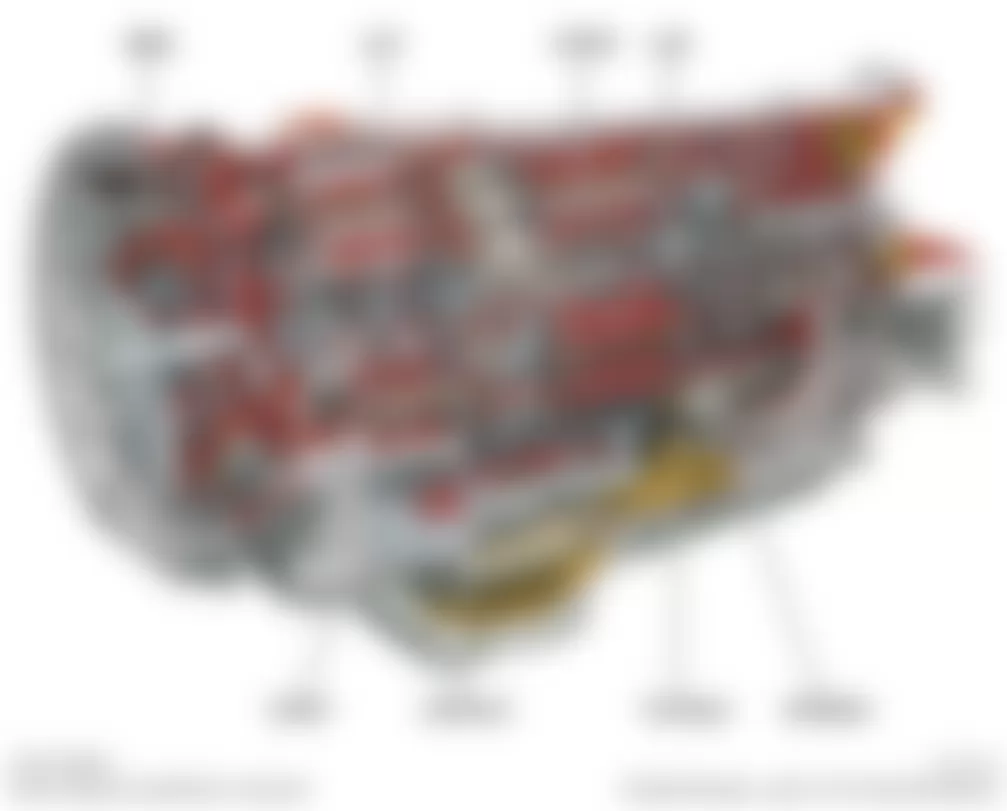 Mercedes-Benz ML550 2010 - Component Locations -  Transmission (Hybrid)