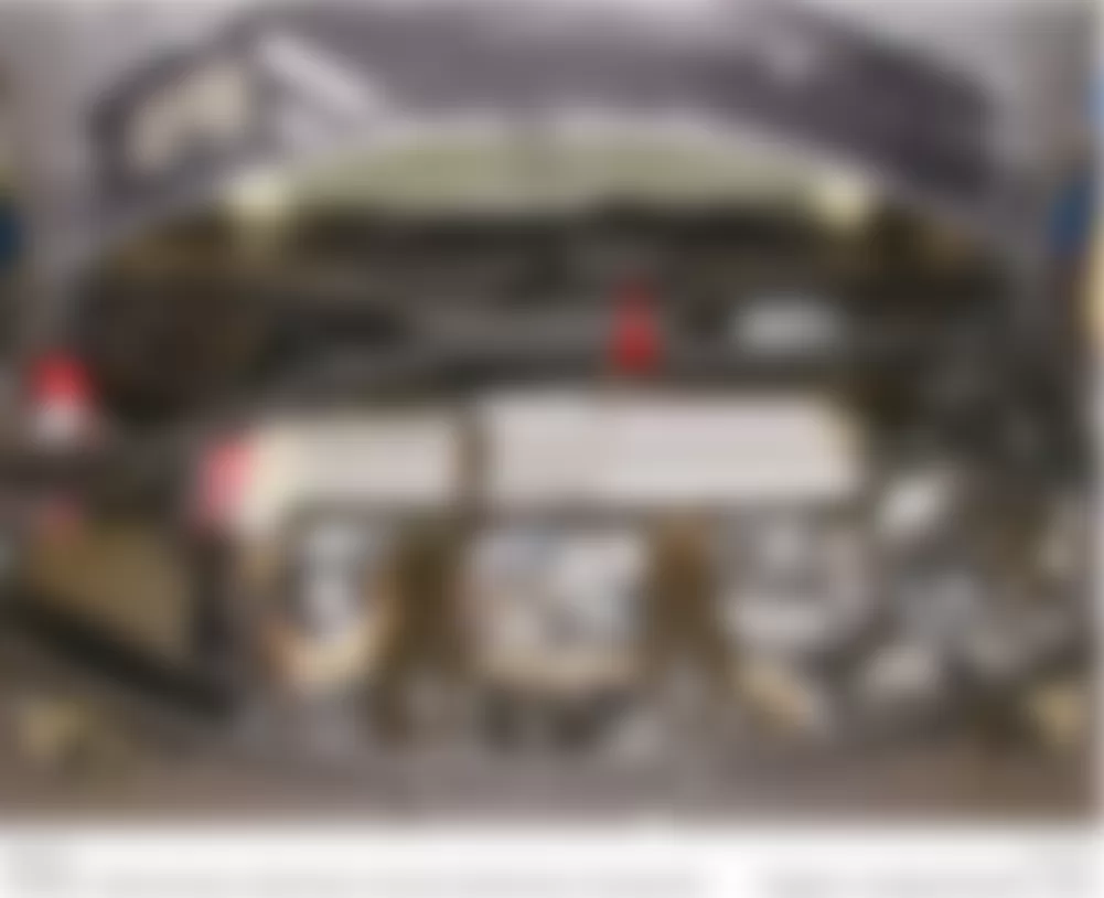 Mercedes-Benz ML550 2010 - Component Locations -  Rear Of Engine Compartment (Hybrid)