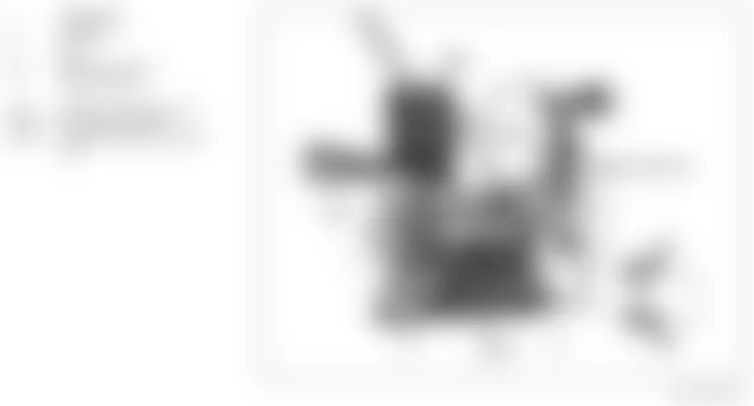 Mercedes-Benz S600 2010 - Component Locations -  Identifying AIRmatic Compressor