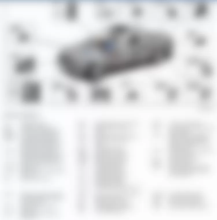 Mercedes-Benz S600 2010 - Component Locations -  Identifying ABC Components