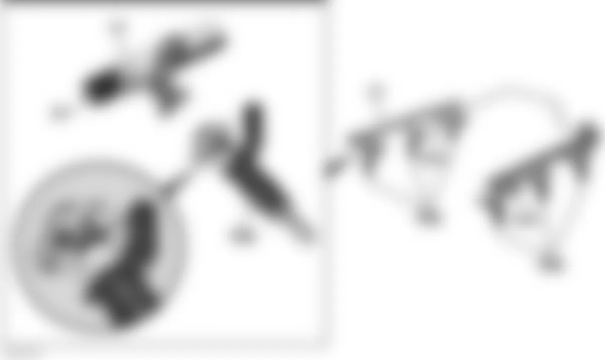 Mercedes-Benz SLK350 2010 - Component Locations -  Fuel Rail