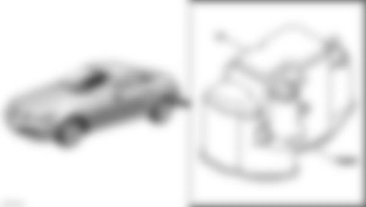 Mercedes-Benz SLK350 2010 - Component Locations -  Rear Of Vehicle