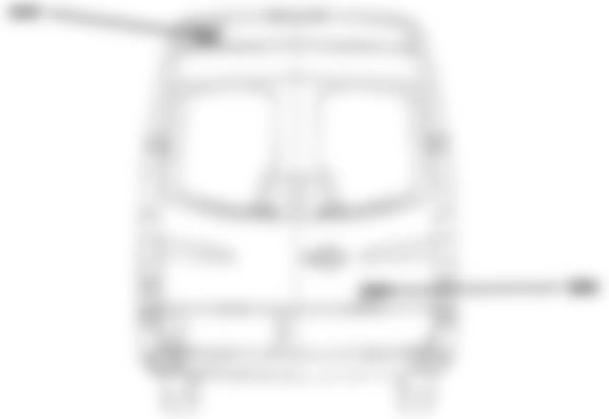Mercedes-Benz Sprinter 2500 2010 - Component Locations -  Rear Of Vehicle