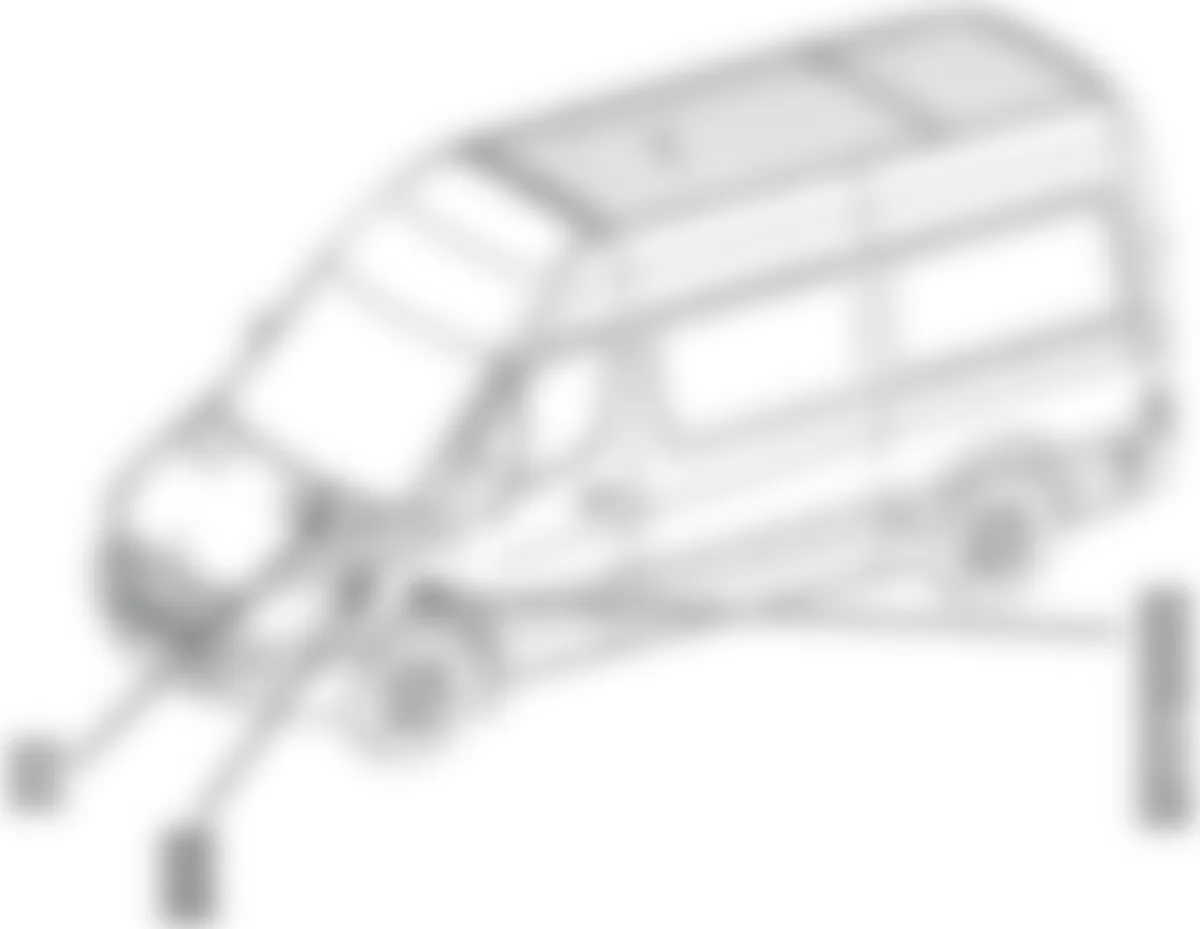 Mercedes-Benz Sprinter 2500 2010 - Component Locations -  Left Side Of Engine Compartment