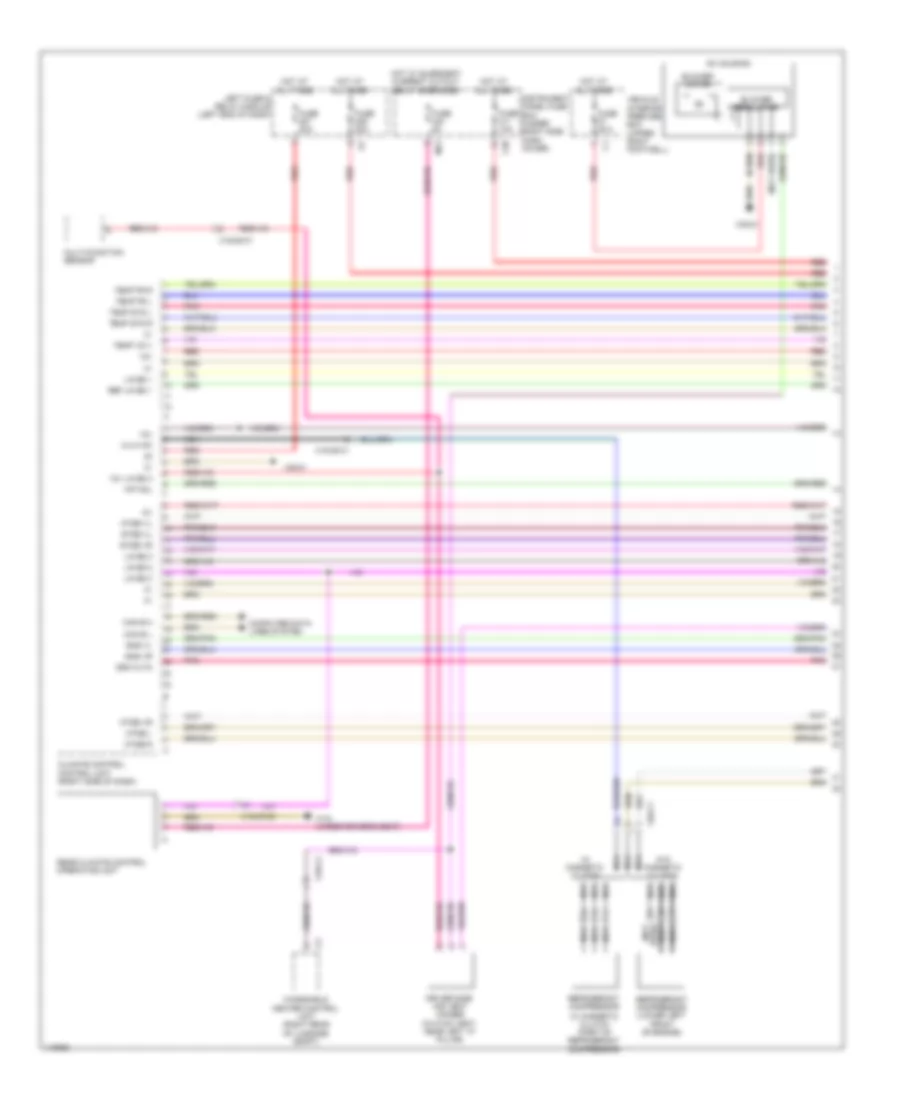Электросхема кондиционера (1 из 5) для Mercedes-Benz S550 4Matic 2014