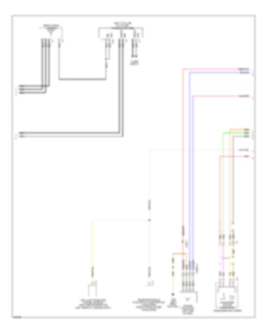 схема приведения в действие COMAND (4 из 6) для Mercedes-Benz S550 4Matic 2014
