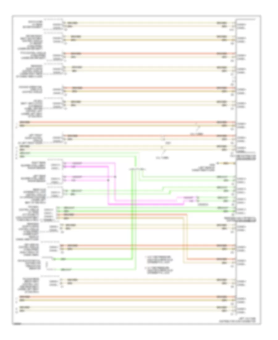 высокая/Низкая Автобусная Схема (4 из 4) для Mercedes-Benz GL450 2012