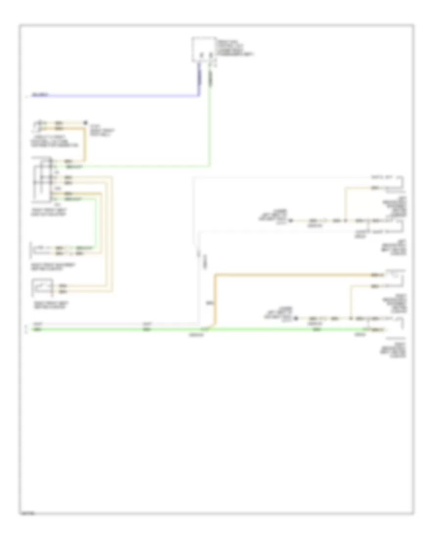 схема вентиляции места (2 из 2) для Mercedes-Benz GL450 2012