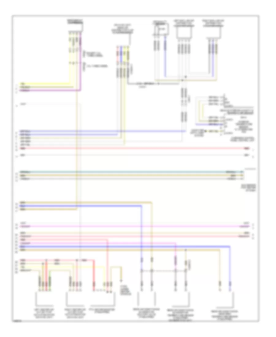 Электросхема кондиционера, С Thermotronic (3 из 4) для Mercedes-Benz ML550 2012