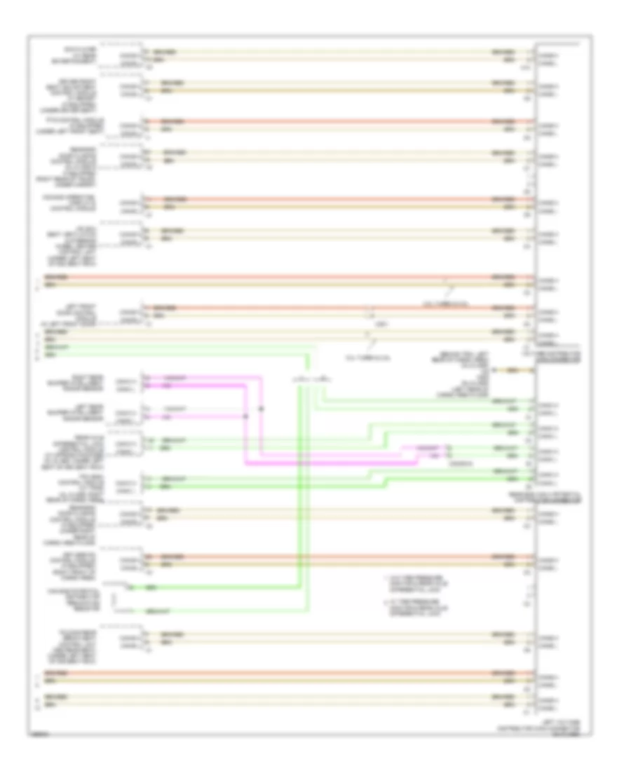 высокая/Низкая Автобусная Схема (4 из 4) для Mercedes-Benz ML350 4Matic 2011