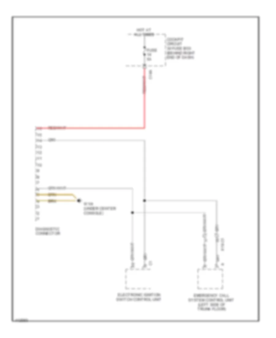 схема соединителя канала связи для Mercedes-Benz ML550 2013
