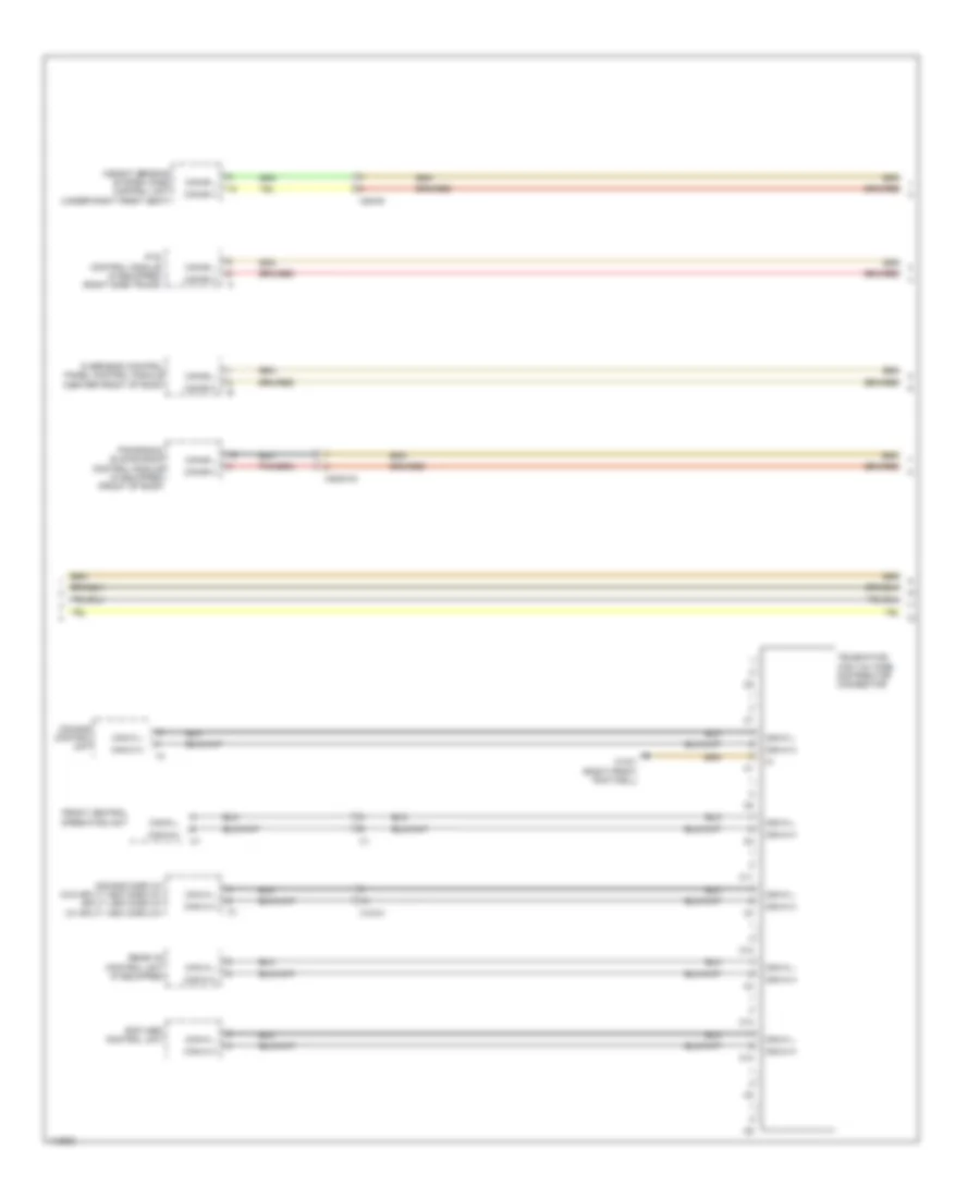 высокая/Низкая Автобусная Схема (4 из 5) для Mercedes-Benz S350 2013