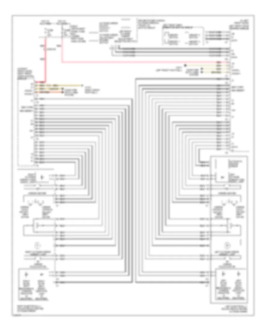 Электросхем памяти регулировки зеркал заднего вида для Mercedes-Benz S550 4Matic 2013